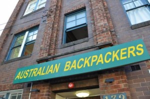 backpacker hostel en australie