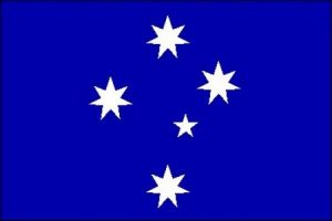 Drapeau Croix du Sud en Australie