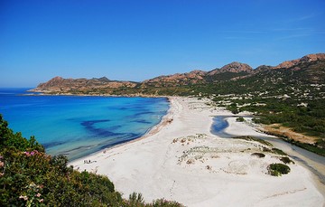 plage balagne en Corseorse